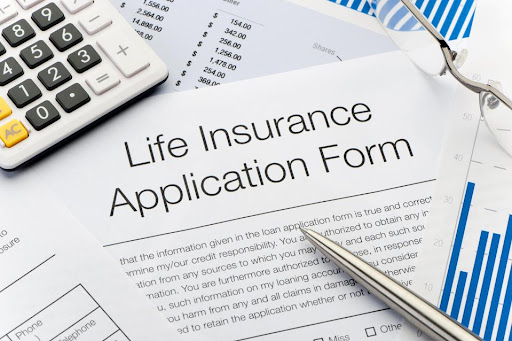 image says 'Life Insurance Application Form'